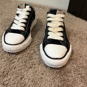 Miharayasuhiro Black and White Sneakers